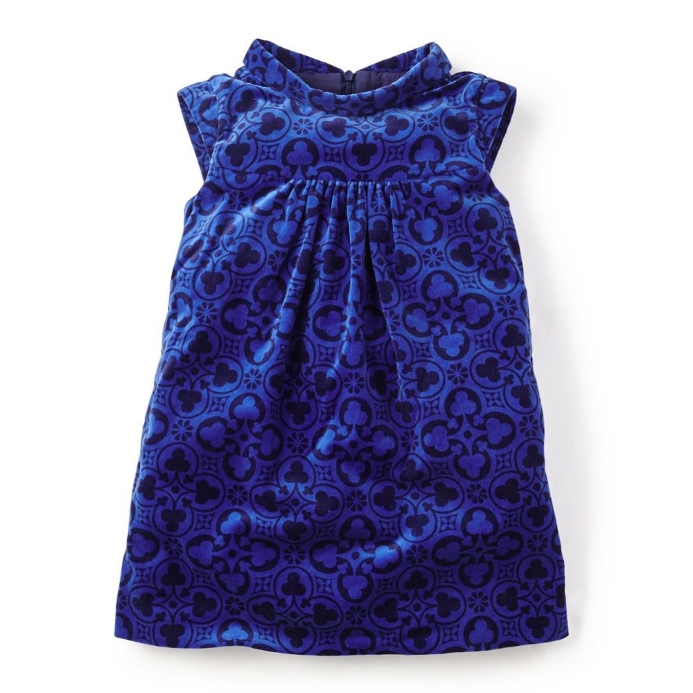 Tea Collection Valentina Velvet Dress